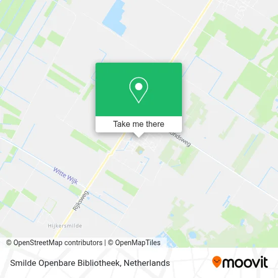 Smilde Openbare Bibliotheek map