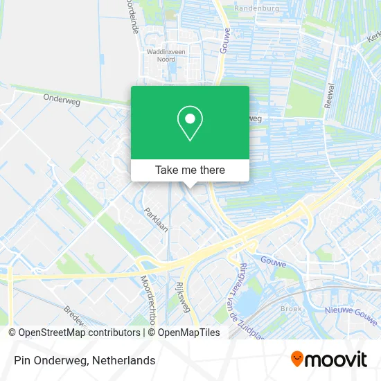 Pin Onderweg map
