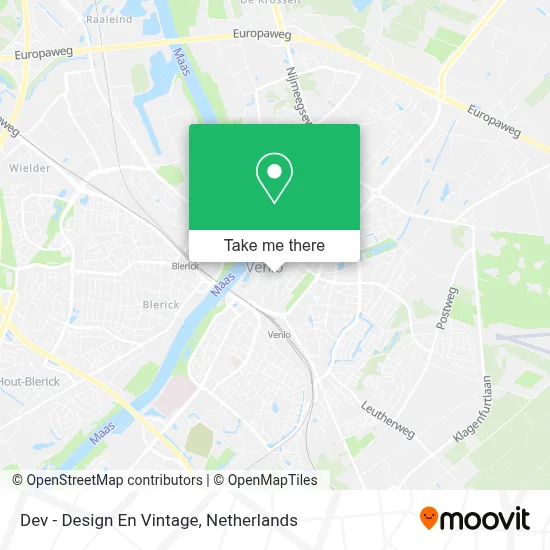 Dev - Design En Vintage map