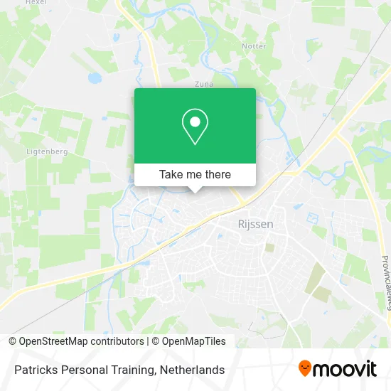 Patricks Personal Training map