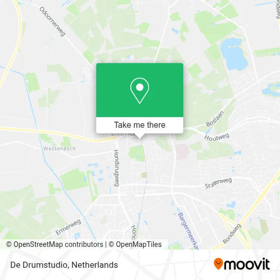 De Drumstudio map