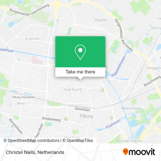 Christel Nails map