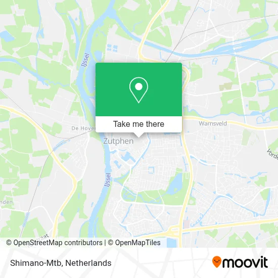 Shimano-Mtb map