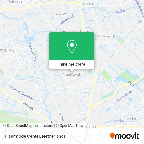 Haarmode Center map