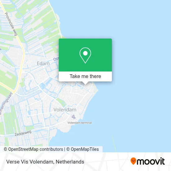 Verse Vis Volendam map