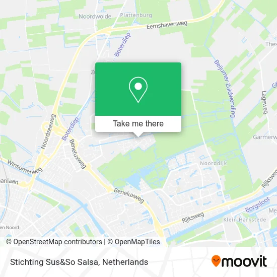 Stichting Sus&So Salsa map