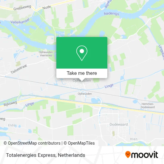 Totalenergies Express map