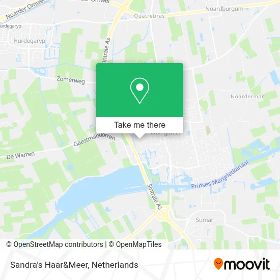 Sandra's Haar&Meer map