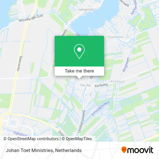 Johan Toet Ministries map