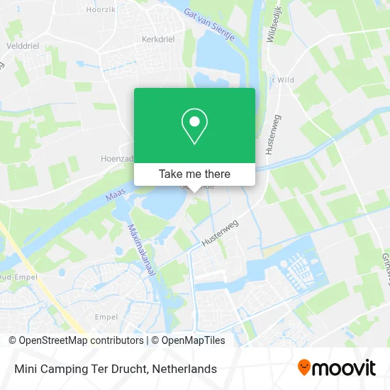 Mini Camping Ter Drucht map