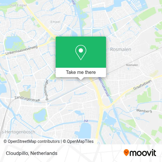 Cloudpillo map