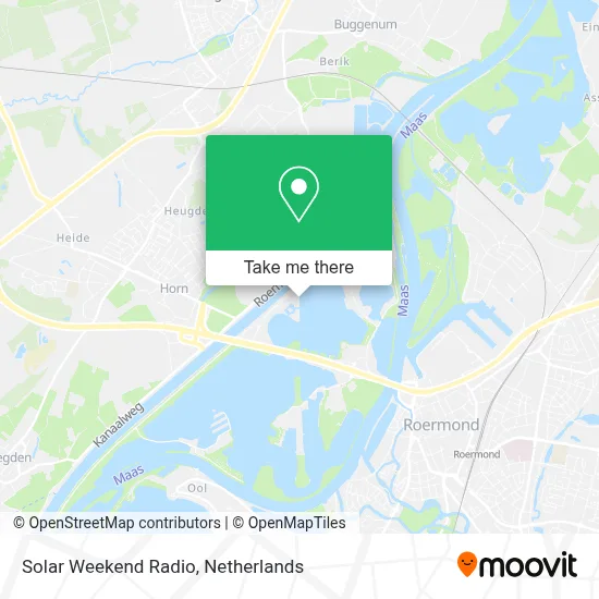 Solar Weekend Radio map