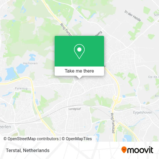 Terstal map
