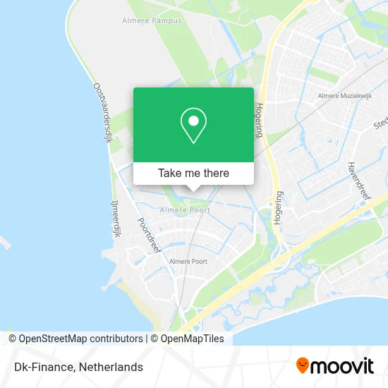 Dk-Finance map