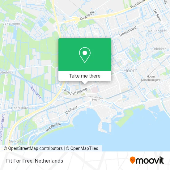 Fit For Free map