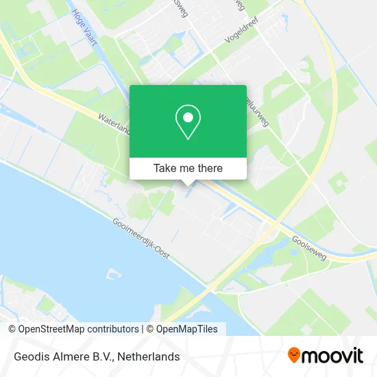 Geodis Almere B.V. map