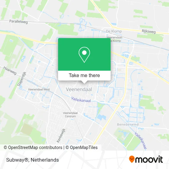 Subway® map