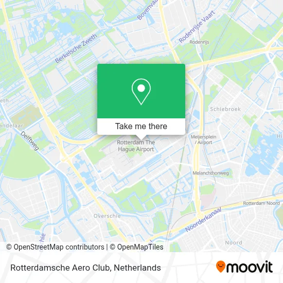 Rotterdamsche Aero Club map