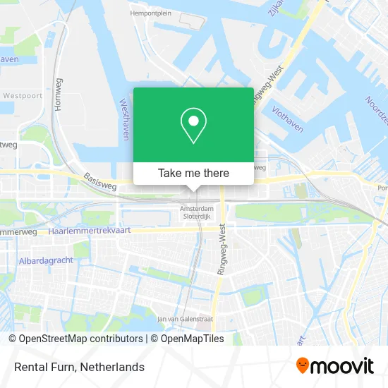 Rental Furn map