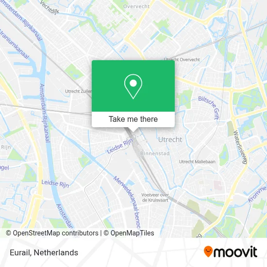 Eurail map