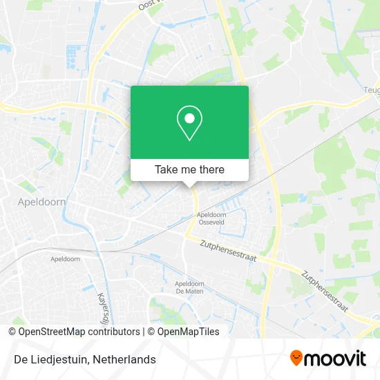 De Liedjestuin map
