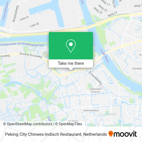 Peking City Chinees-Indisch Restaurant map
