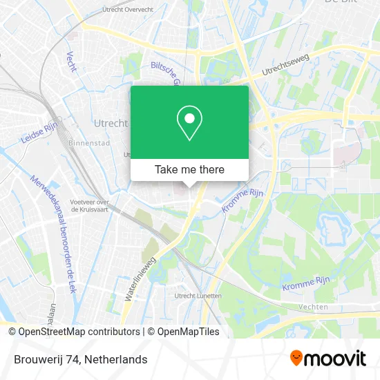 Brouwerij 74 map
