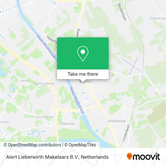 Alert Lieberwirth Makelaars B.V. map