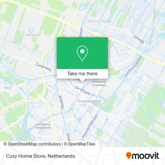 Cozy Home Store map