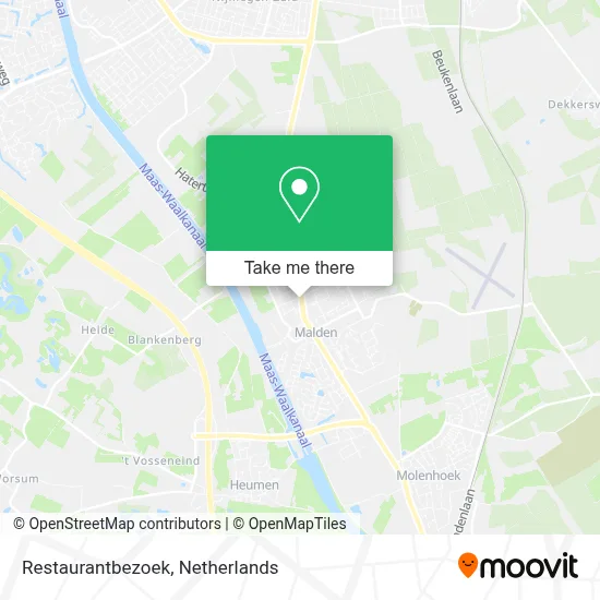 Restaurantbezoek map