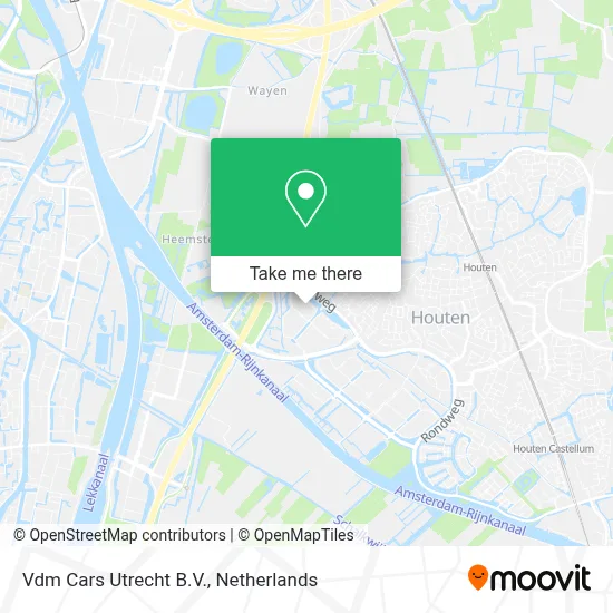Vdm Cars Utrecht B.V. Karte