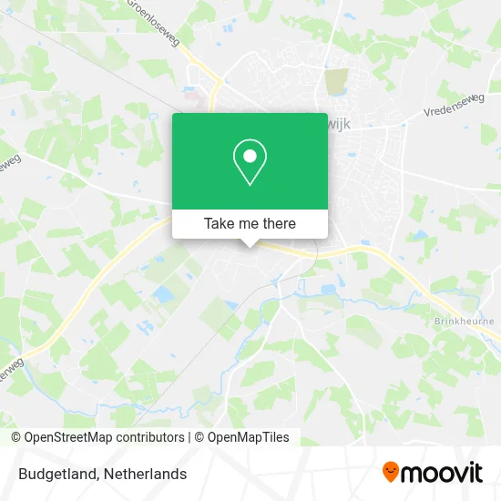 Budgetland map
