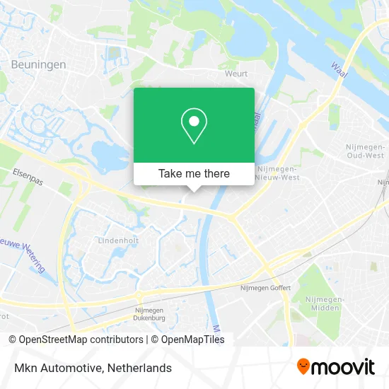 Mkn Automotive map