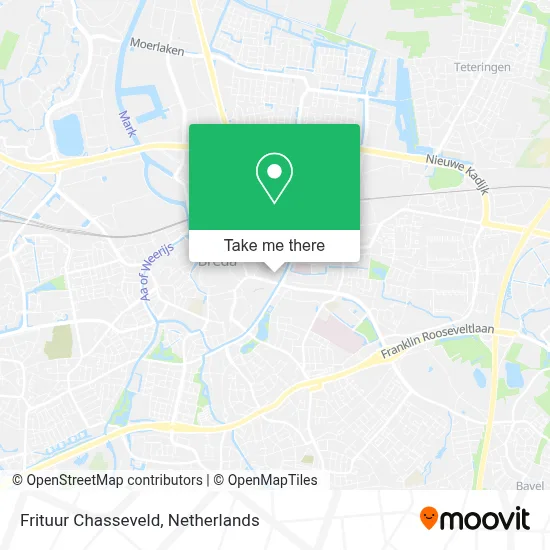 Frituur Chasseveld map