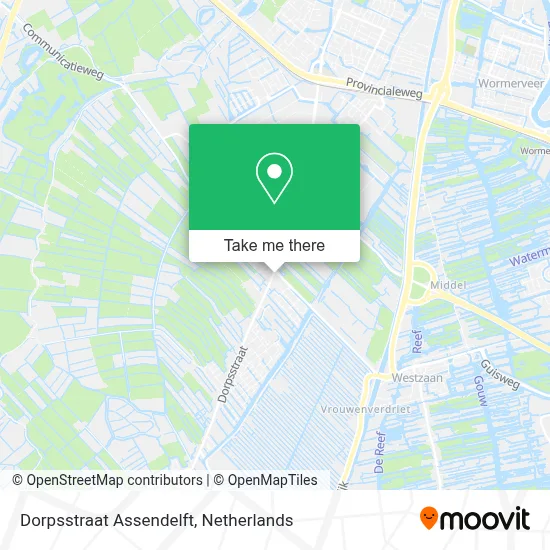 Dorpsstraat Assendelft map