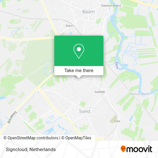 Signcloud map
