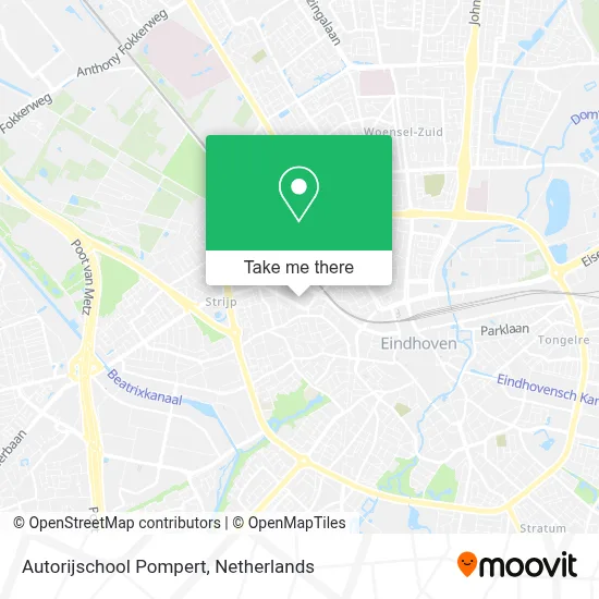 Autorijschool Pompert map