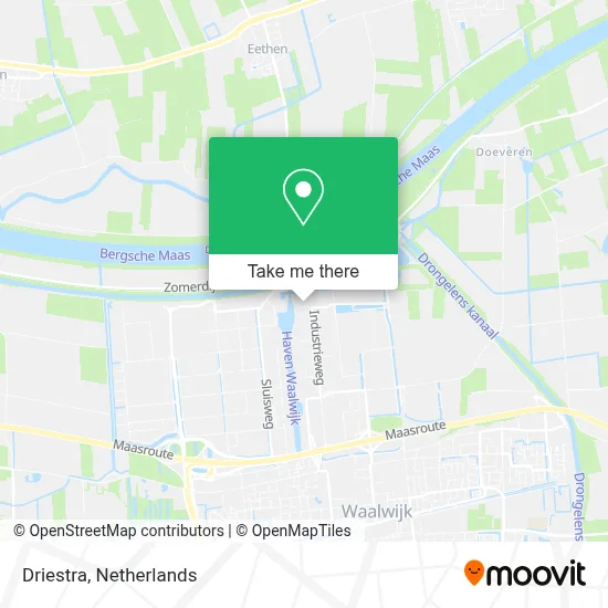 Driestra map