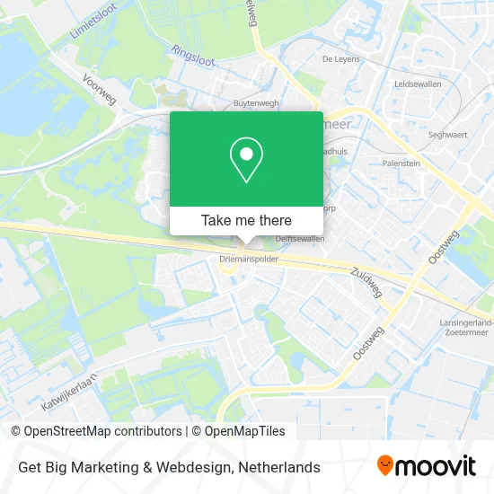 Get Big Marketing & Webdesign map