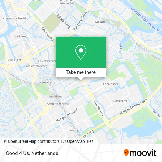 Good 4 Us map