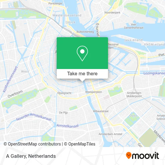 A Gallery map
