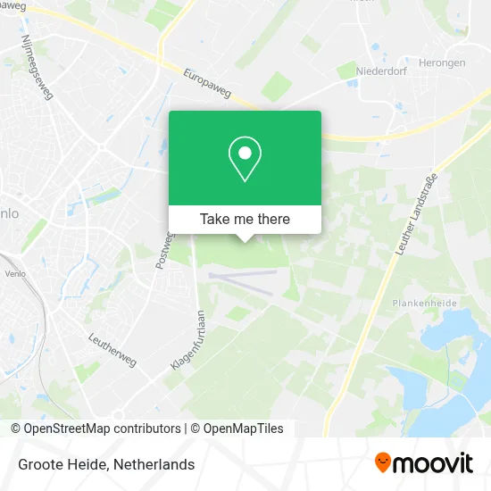 Groote Heide map