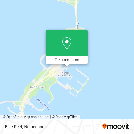 Blue Reef map