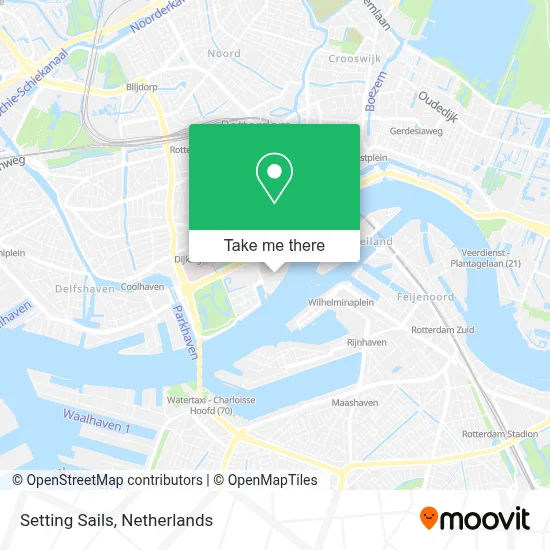 Setting Sails map
