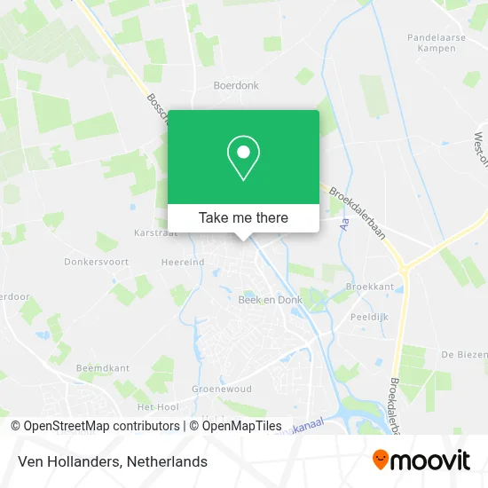 Ven Hollanders map