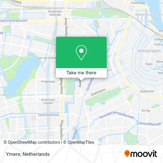 Ymere map
