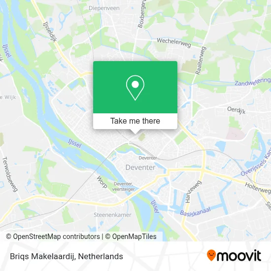 Briqs Makelaardij map