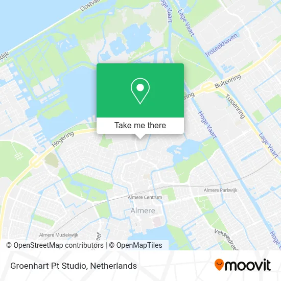 Groenhart Pt  Studio map