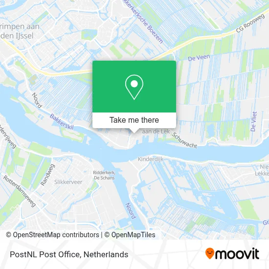 Postnl Postkantoor map