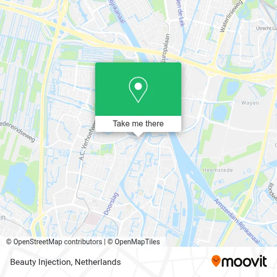 Beauty Injection map
